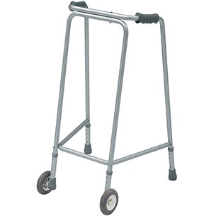 Narrow Lightweight Walking Frame with Wheels