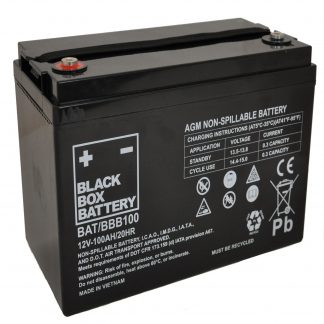 12V 100Ah BBB Sealed Lead Acid (AGM) Mobility Scooter Battery