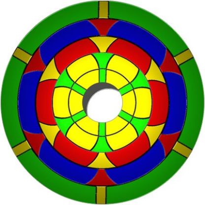 Decorative Spoke Guards (22H1) (Pair)