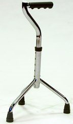 Chrome Child's Adjustable Tripod