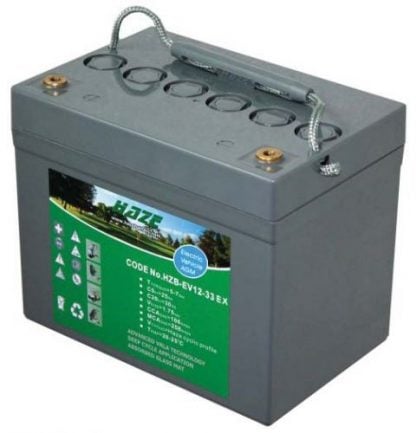12V 41Ah High Output Haze Sealed Lead Acid (AGM) Mobility Scooter Battery