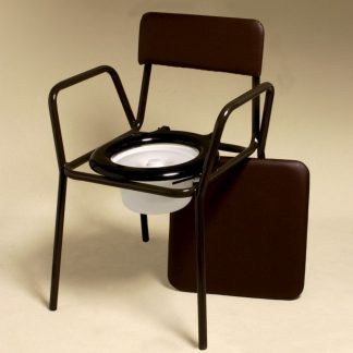 Compact Commode Chair - fixed height