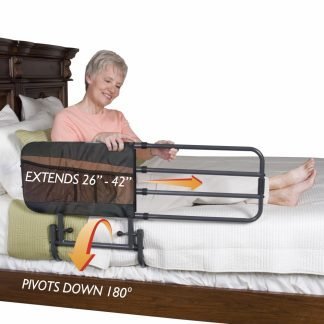 EZ Adjust Bed Rail with Pouch