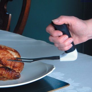 Carving Fork with right angled handle