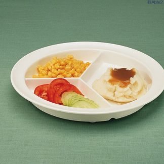 GripWare Partitioned Scoop Dish