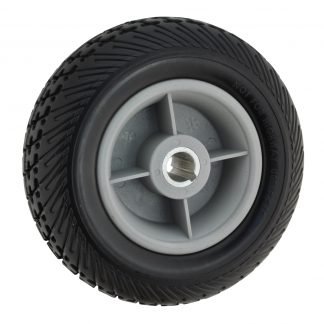 Pride Elite Traveller 4 LX Black Tyre Silver Rim (Rear)