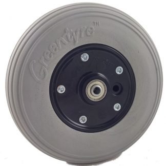 8" x 2" (200mm x 50mm) Powerchair Castor Wheel with PU Tyre