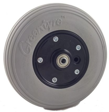 8" x 2" (200mm x 50mm) Powerchair Castor Wheel with PU Tyre