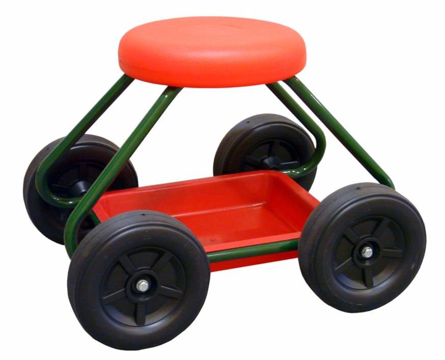 Rolling Garden Seat Accessories From Mobility Pitstop - Rolling Garden Seat