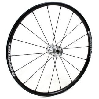 24" Spinergy Everyday Wheel - Black Rim, Silver Hub, 18 Spokes