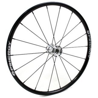 26" Spinergy Everyday Wheel - Black Rim, Silver Hub, 18 Spokes