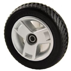 Pride Elite Traveller 4 LX Black Tyre Silver Tri Spoke (Front)